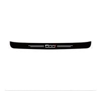 Générique Voiture Fibre Carbone Arrière Pare-Chocs Protection Bande pour Fiat 500S 500X 500C 500L Bravo Punto Panda Stilo Tipo Ducato Doblo, Autocollant Plaque de Seuil de Coffre Décorer,500X