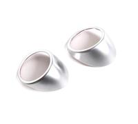 Générique Voiture Intérieur pour Land pour Rover pour Range pour Vogue 18-20 ABS Chrome Haut-Parleur Tweeters Klaxon Anneau Garniture Autocollant Autocollants Accessoire