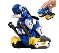 Générique Voiture Jouet Dinosaure Transformable Crash de Collision | Figurine De Véhicule - Jouet Robot Convertible | pour Maison Garçons Filles Anniversaire Cadeau Salon Chambre