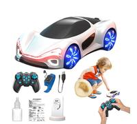 Générique Voiture RC à Contrôle par Gestes,Modèle Rechargeable 2.4GHz avec Pivot à 360 Degrés | avec Télécommande Lumineuse à Contrôle Gestuel,Idéal comme Cadeau de Noël ou d'anniversaire pour