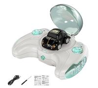 Générique Voiture RC avec lumière LED, Voiture télécommandée pour | Voiture télécommandée Portable | cascadeuse, véhicule télécommandé à Chargement USB, Jouets pour pour Noël et Anniversaire