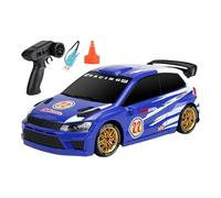 Générique Voiture RC - Jouet À Dérive | De Course Télécommandée À Quatre Roues À L'échelle 1:24, Jouet pour Collectionneurs, Garçons, Adolescents, D'âge Préscolaire, Cour, Route, Parcs, Salon, Bleu