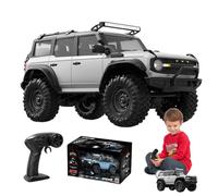Générique Voiture RC pour Garçons | 1 16 Véhicule Modèle Haute Vitesse | Véhicule 2,4 GHz à Vitesse Lente avec LED Jouet Tout Terrain pour Garçons Filles Adultes Parc Maison