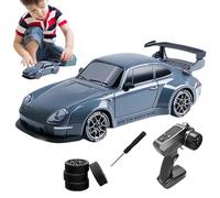 Générique Voiture RC Retro Drift Master - Véhicule Télécommandé 1:20 pour avec Double Jeu De Roues, Voiture RC Drift, Lumières LED, Batterie Rechargeable, Conception De Piste Personnalisée
