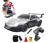 Générique Voiture RC Retro Drift Master - Véhicule Télécommandé 1:20 pour avec Double Jeu De Roues, Voiture RC Drift, Lumières LED, Batterie Rechargeable, Conception De Piste Personnalisée
