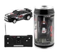 Générique Voiture Télécommandée Mini 4 Directions sans Fil en PVC, Véhicule De Course De Poche À Batterie avec Obstacles, Bolide Électronique Portable, Petite Voiture Drift Cadeau pour Et Adultes
