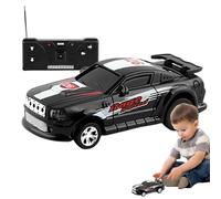 Générique Voiture télécommandée, Voiture de Course en canettes, Petite Voiture de Course Portable avec barrages Routiers, Jouet de de de Simulation de canettes, Petite RC Cool pour garçon