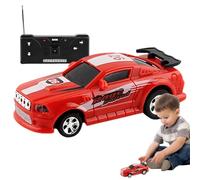 Générique Voiture télécommandée, Voiture de Course en canettes,Voiture télécommandée pour avec barrages Routiers - Petite Voiture RC Amusante, pour Anniversaire, Noël, Nouvel an, Halloween