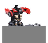 Générique Voiture Transformable Jouet - Inertie Choc Éducatif pour Garçons | Transformation Bouton Unique | Véhicule ABS Durable | Jouet Interactif Décoration Collectible