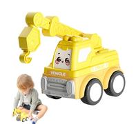 Générique Voitures à Friction - Véhicule Éducatif À Inertie | Voitures Bulldozer Éducatives - pour Maison Chambre Salle de Jeu École Maternelle Jardin d'Garderie