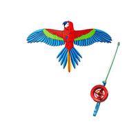 Générique -Volant à Ailes dynamiques, idéal pour la pêche à la Plage, avec Canne et Ligne, conçu pour Le vol Dynamique et Les activités de Plein air en Famille. (Blue, 30cm)