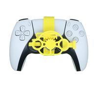 Générique Volant pour PS 5 et PS 5 Slim Manette de jeu Accessoires auxiliaires de remplacement pour Play Station 5 (Blanc)