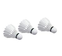 Générique Volants De Badminton - Volants De Badminton en Plumes, Blancs À Grande Vitesse pour La Pratique De Frappe des Jeunes, Balles De Et Stables | Idéal pour L'entraînement en Sal