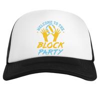 Générique Volleyball Middle Blocker Welcome to The Block Party Casquette De Baseball Blanche Snapback Unisexe