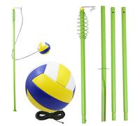 Générique Volleyball Training Equipment, Serving Setting Spiking Aid Tool, 82.68 inches, Adjustable Improve, Portable Practice Gear for Teens Adults Women Kids, Indoor Outdoor Court Practice