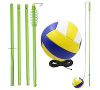 Générique Volleyball Training Equipment, Serving Setting Spiking Practice Aid, 82.68 inches Portable Sports Training Gear for Beginners, Teens, Women, Kids, Adults, Coaches, Home, Court, School