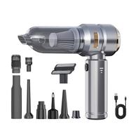 Générique Vortify Black Phantom, Vortify Car Vacuum Powerful Suction, Car Vacuums Powerful Suction, for Cars, Home, Office, Pet (Gold)