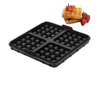 Générique Waffle Silicone Mold - Non Stick Baking Tray for Air Fryer and Waffle Maker | Flexible Food Mold for Breakfast Pancakes Candy Chocolate Home Kitchen Dormitory Cooking Fun