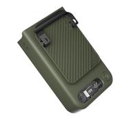 Générique Waist Clip Fan - 199 Speeds, Rechargeable 3600mAh | LED Light