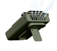 Générique Waist Clip Fan - 199 Speeds Rechargeable Wind Blower