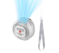 Générique Waist Fan Clip On Portable Rechargeable 3 Speeds