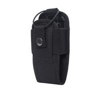 Générique Walkie Talkie Pouch - Heavy Duty Radio Holder Case with Belt Loop, Secure Holster for Two-Way Radios | Compatible with Vests, Belts & Bags for Work & Outdoor Use