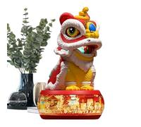 Générique Walking Animal Toy - Electric Early Learning Lion Dance with Music and Light, Interactive Educational Play, Motor Skill Development, Early Learning Toy for Kids, Holiday, Chinese New Year