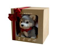 Générique Walking Dog Toy, Interactive Barking Puppy Doll, 6.69x5.91in Tail Wagging Moving Pet, Simulation Design, Soft Plush Animal Companion for Toddler, Girls, Boys, Children, Daughter