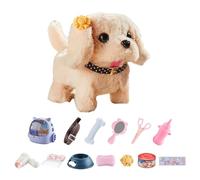 Générique Walking Puppy Toy | Interactive Puppy Toy | Walking Plush Toy Dog | Battery-Operated Walking Toy | Realistic Animated Walking Dog Toy Realistic Sound Effects for Kids