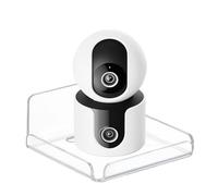 Générique Wall Camera Holder, Camera Wall Mount for Baby Monitors, 3.74x4.72x1.38 inches Floating Security Cameras Holding for Pet Monitor Indoor and Speakers, PP