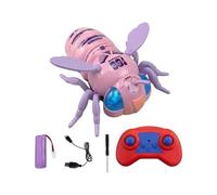 Générique Wall Crawler Car, Rechargeable LED Toy Vehicle, 6.65×6.57×2.8inch Bee Style Climbing Car with Light Up Eyes Design, Anti Gravitys Wall Driving System, Fun Motion Gadget for Kids Play Use