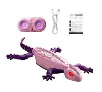 Générique Wall Crawler - Gecko RC Toy, LED Eyes Rechargeable Remote Control