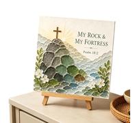 Générique Wall Decoration Craft, Christian Inspirational Verse Ornament