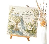 Générique Wall Decoration Craft, Christian Inspirational Verse Ornament