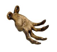 Générique Wall Hook - Scary Hand Shape Holder, Standard Size with Adhesive Back, Sturdy Resin Polymer, Realistic Texture Detail, Hat Bag Purse Hanger for Entryway Closet, Eerie Decorative Hooks