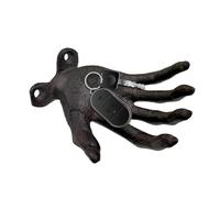 Générique Wall Hook - Scary Hand Shape Holder, Standard Size with Adhesive Back, Sturdy Resin Polymer, Realistic Texture Detail, Hat Bag Purse Hanger for Entryway Closet, Eerie Decorative Hooks