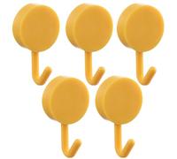 Générique Wall Hooks Adhesive,Wall Mounted Bath Towel Hook Set of 5 - No Drill-Hook for Walls, Towel Sticky Hooks, Waterproof Dish Cloth Hookk for Home, Bathroom