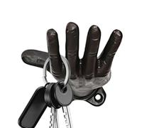 Générique Wall Hooks Decorative | Elegant Funny Metal Hand Gesture Wall Mount - Versatile Emotional Connection Purse Hat Hooks | For Bedroom Kitchen Living Room, Keys Towels Coats Jewelry