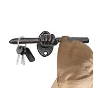 Générique Wall Hooks Decorative | Elegant Funny Metal Hand Gesture Wall Mount - Versatile Emotional Connection Purse Hat Hooks | For Bedroom Kitchen Living Room, Keys Towels Coats Jewelry