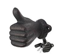 Générique Wall Hooks Decorative - Funny Metal Hand Gesture Wall Mount Hooks | Coat Hat Purse Key Holder Organizer for Bedroom, Kitchen, Living Room, Bathroom, Entryway, Jewelry or Towels Storage