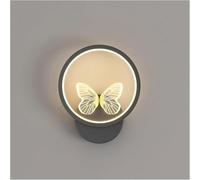 Générique Wall Lamp Light Butterfly Wall Sconce LED Wall Light Modern Wall Lamp Fixture, 13W Headboard Lighting Fixture Bedroom Nightstand, Home Decoration Wall Mounted Lamp
