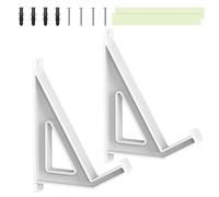 Générique Wall Mount Bracket - Adjustable Laptop Shelf, Keyboard Hanger with Space Saving, Computer Holder, Storage Accessory, Display Rack for Organizing Electronics Art in Home Offices Efficiently