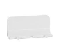 Générique Wall Mount Phone Holder, Cell Phone Wall-Mounted Stand, Non-Slip Shelf Rack Storage Organizer for Living Room, Cabinet, Shower, Garage, Home