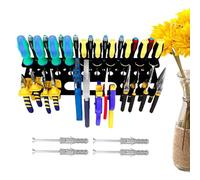 Générique Wall Mount Screwdriver Organizer, Hand, Screwdriver Holder Storage Rack, Repair Tool Organizer 15.75x3.94x1.77 inches, Walls Mounts Tools Storages for Garage