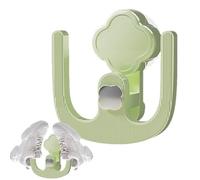 Générique Wall Mounted Slipper Hook - Suction Cup Footwear Holder | Bathroom Shoe Hanger Storage Organizer Space Saving Rack for Tiles Glass Walls Dorm Hostel Apartment Washroom Accessory