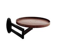 Générique Wall Mounted Table, Rotating Bedside Desk, 16.93in Retractable Floating Workstation, Fold-Down Wall Stand, Space-Saving Furniture, Living Room for Bedroom, Study Organization