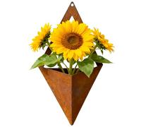 Générique Wall Planter for Indoor Plants | Metal Geometric Pot - Wall Mounted Planter Container,for Home Outdoor Garden Plants Window Door Patio Balcony Yard