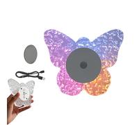 Générique Wall Sconce Light, Butterfly Shaped Lamp, Magnetic Night Lights, Indoor Accent Lighting, Decorative Wall Fixture, Study Reading Light, Bedroom Hallway Illumination,for Living Room