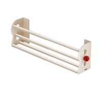 Générique Wall Shoe Rack - Expandable Magnetic Storage Shelf | No Drill