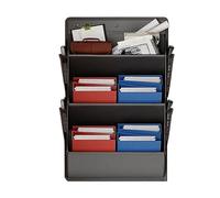 Générique Wall Shoe Storage - 3-Tier Organizer Adhesive | Shoe Rack for RV | Space Saving Narrow Vertical Shoes Organizer, for Home Travel Entryway Closet Over Door